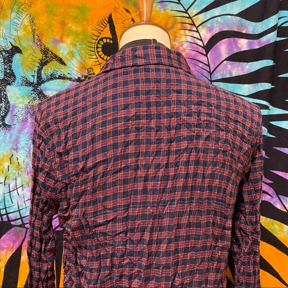 🌈 Lovely plaid button detail top - Picture 6 of 11